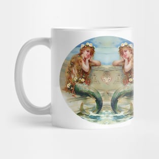 Long-haired mermaid becomes sea princess Mug